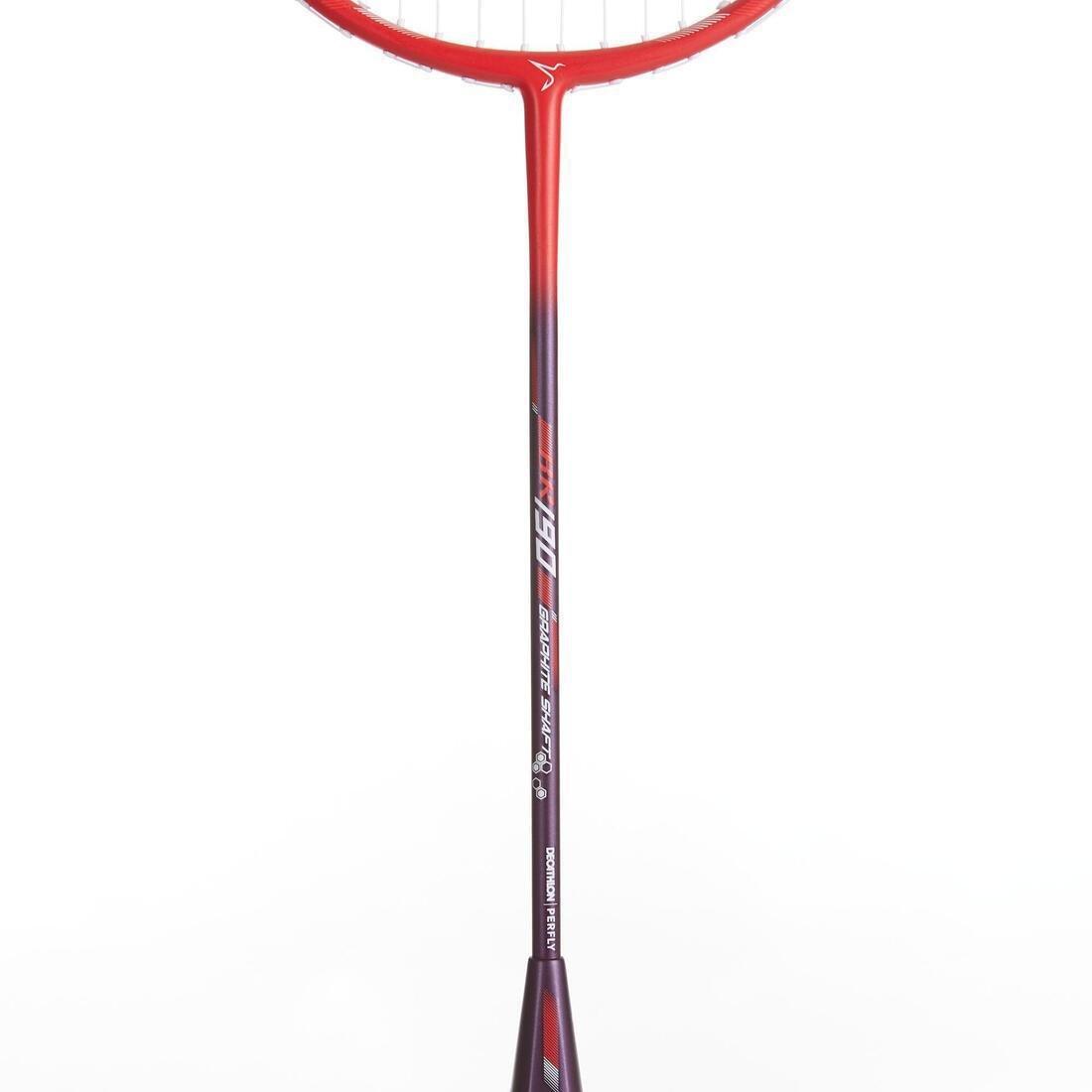 DEFAULT ADULT BADMINTON RACKET BR 190 SET PARTNER  BLUE PURPLE, No Color, large image number 7