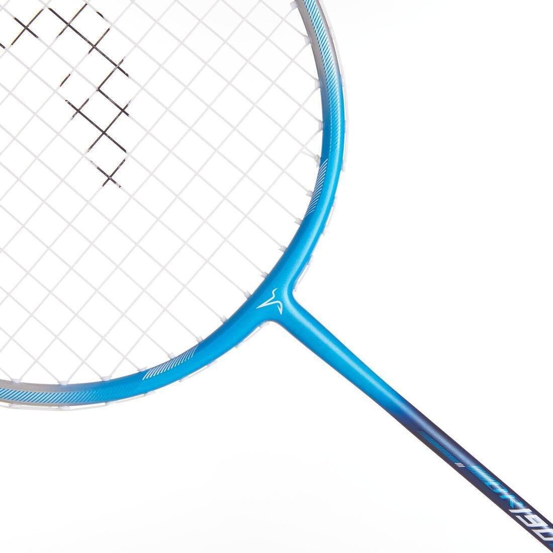 DEFAULT ADULT BADMINTON RACKET BR 190 SET PARTNER  BLUE PURPLE, No Color, large image number 13
