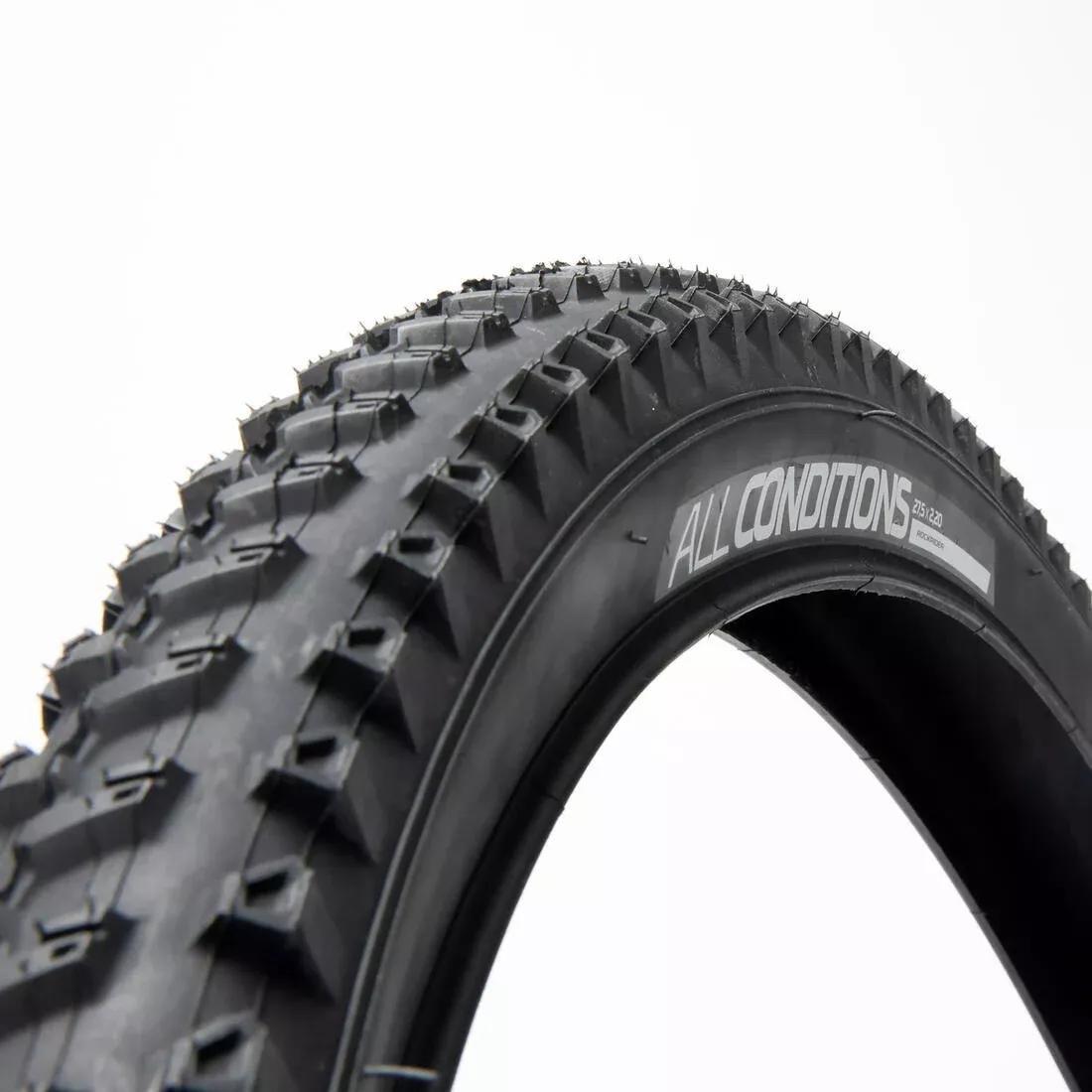 Stiff Bead All-Conditions Tyre, No Color, large image number 0