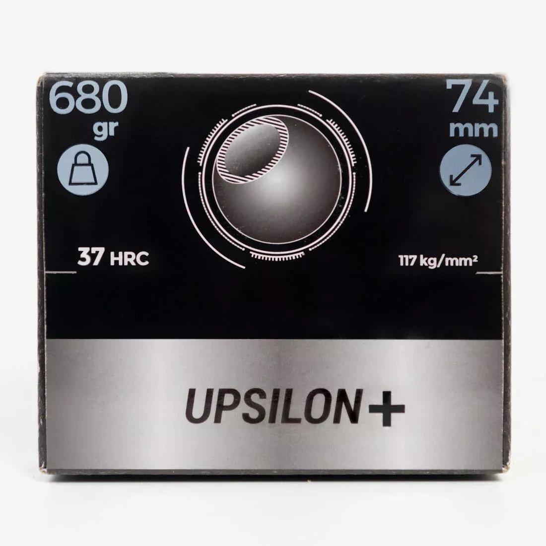 3 Upsilon+ Soft Competition Petanque Boules, Black, No Color, large image number 3