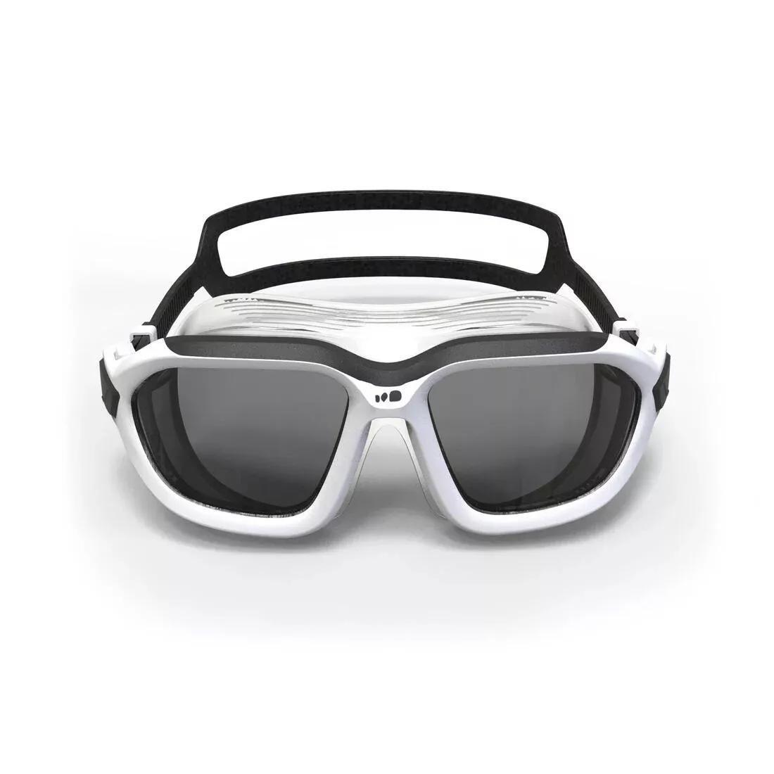 Swimming Mask Active - Mirrored Lenses - Size Large, White, No Color, large image number 14