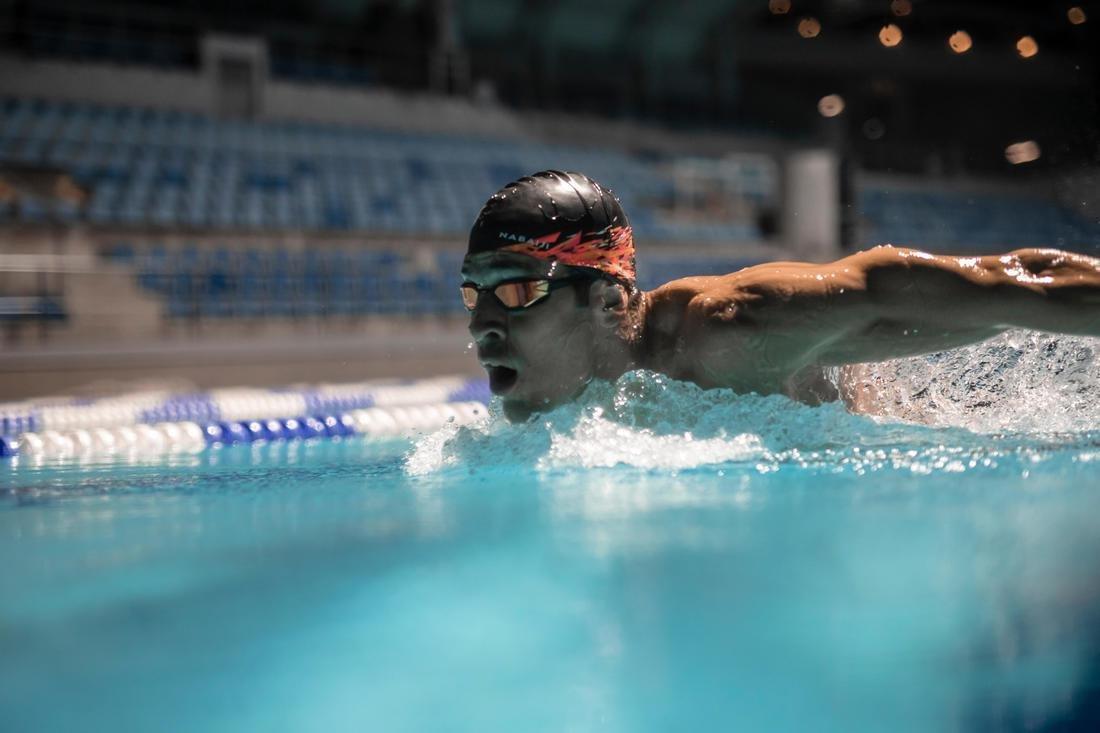 Swimming Goggles Mirror Lenses B Fast 900, Blue, No Color, large image number 3