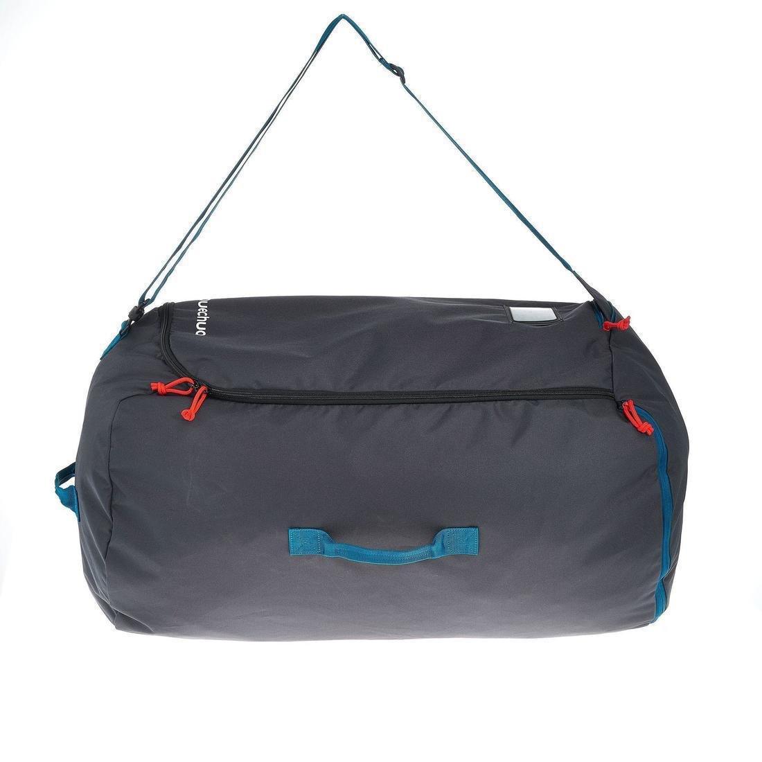 FORCLAZ - Trekking Plane Bag Cover Forclaz Travel, Grey