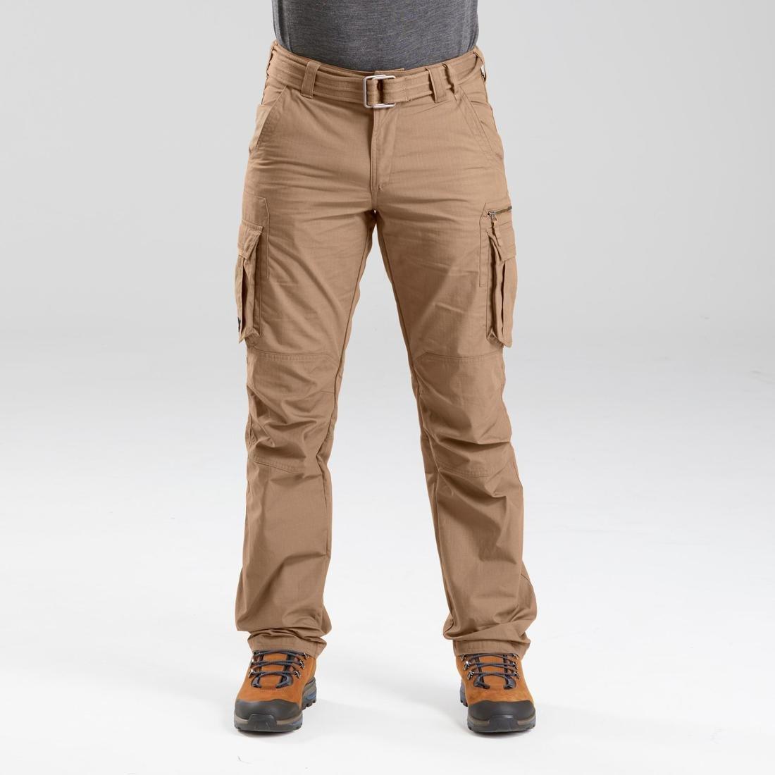 Mens Trekking Trousers Travel100 , Brown, , large image number 2