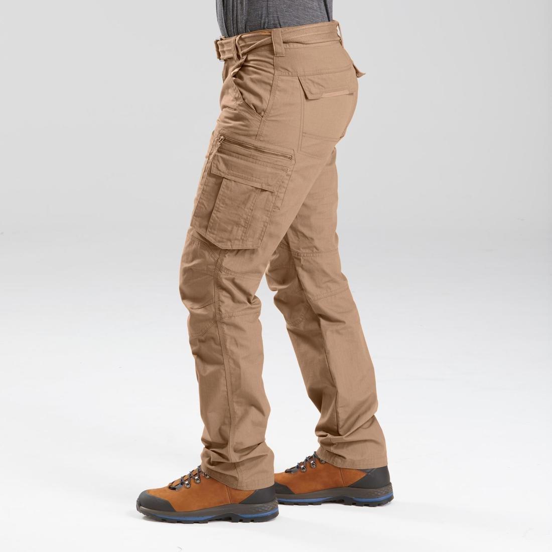 Mens Trekking Trousers Travel100 , Brown, , large image number 5