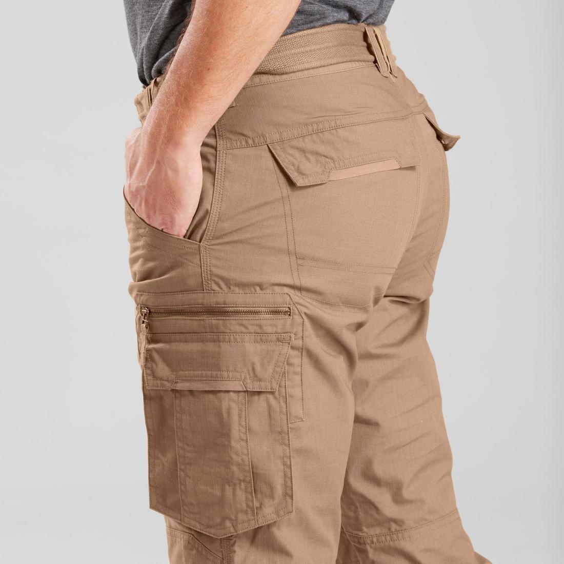Mens Trekking Trousers Travel100 , Brown, , large image number 8