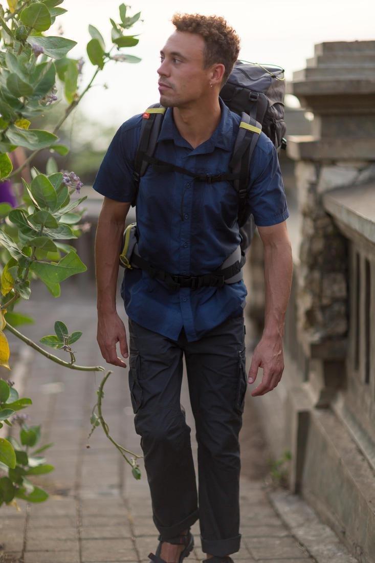 Men's  Trekking Trousers - Travel 100, Brown, No Color, large image number 12