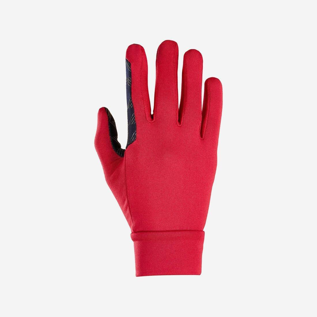 BLACK Kids' Horse Riding Gloves 100, , large image number 12