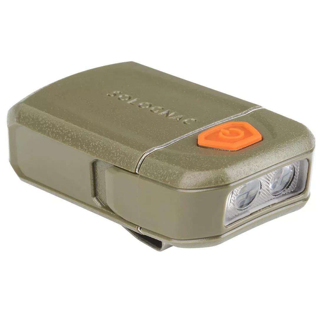 Hunting Torch/Headlamp- 80 Lumens - Helmet Clip, Black, No Color, large image number 0