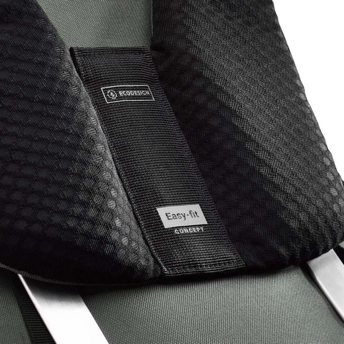 Men Travel Trekking Backpack - Travel 900 70+6 L, Khaki, No Color, large image number 4