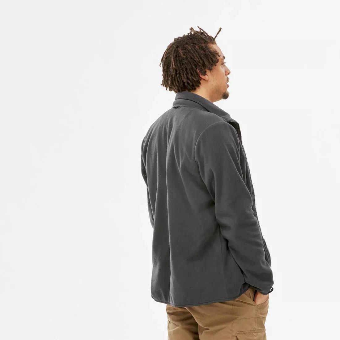 Men 3-In-1 Waterproof Travel Trekking Jacket - Travel 100 - 0C, Grey, No Color, large image number 6