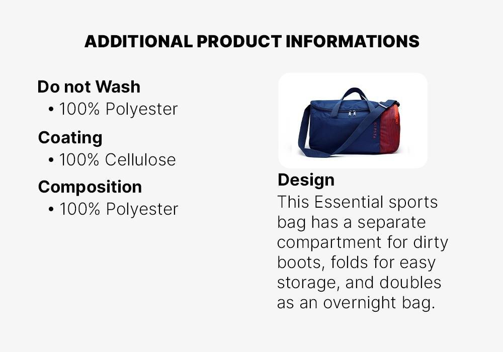 Sports Bag Essential 20L, Blue, No Color, large image number 16