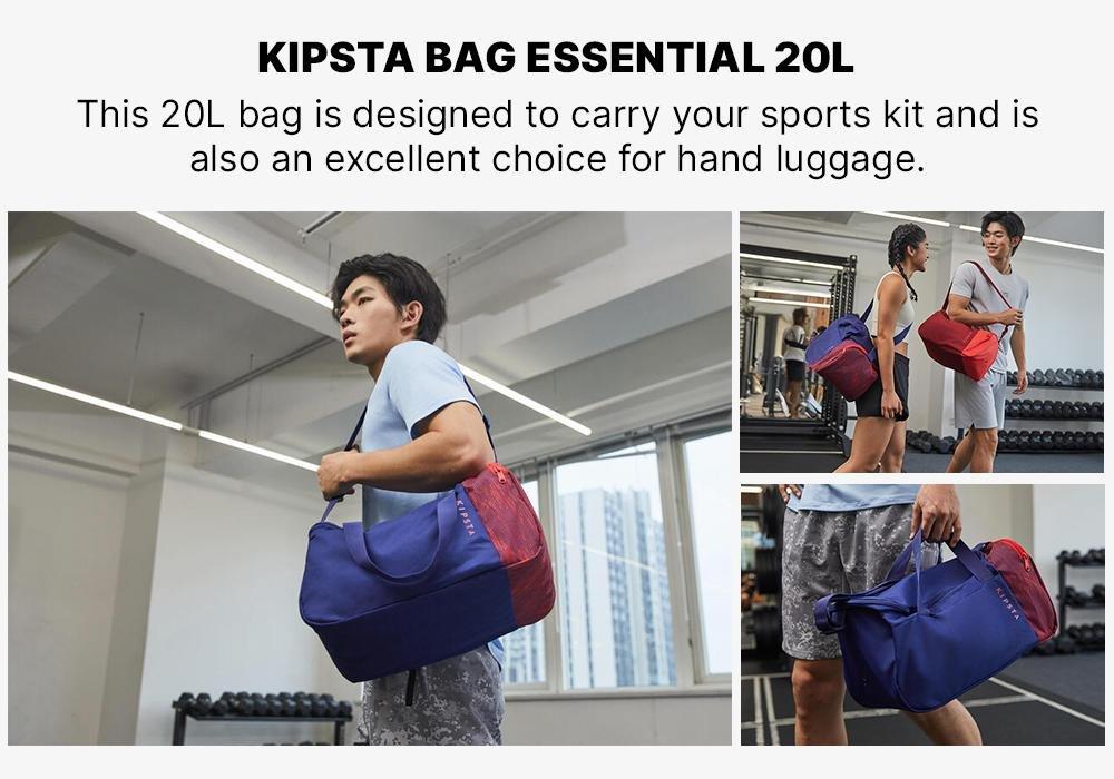 Sports Bag Essential 20L, Blue, No Color, medium