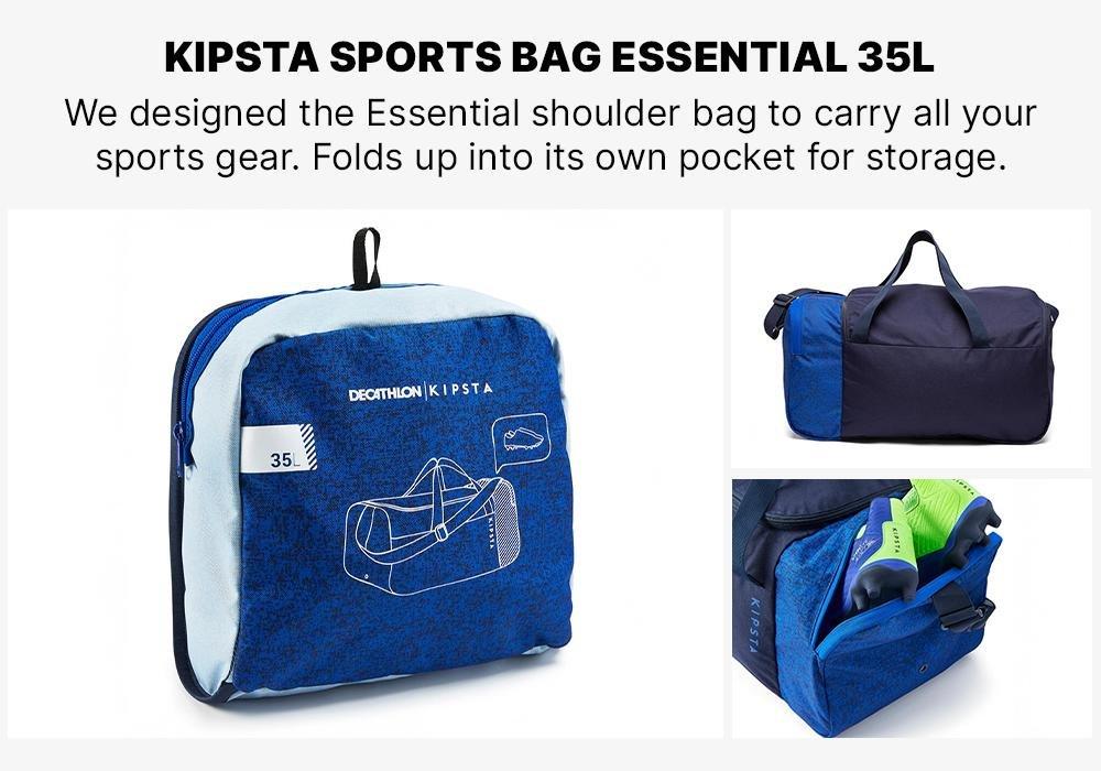 Unisex Sports Bag Essential - 35L, Navy, No Color, large image number 18