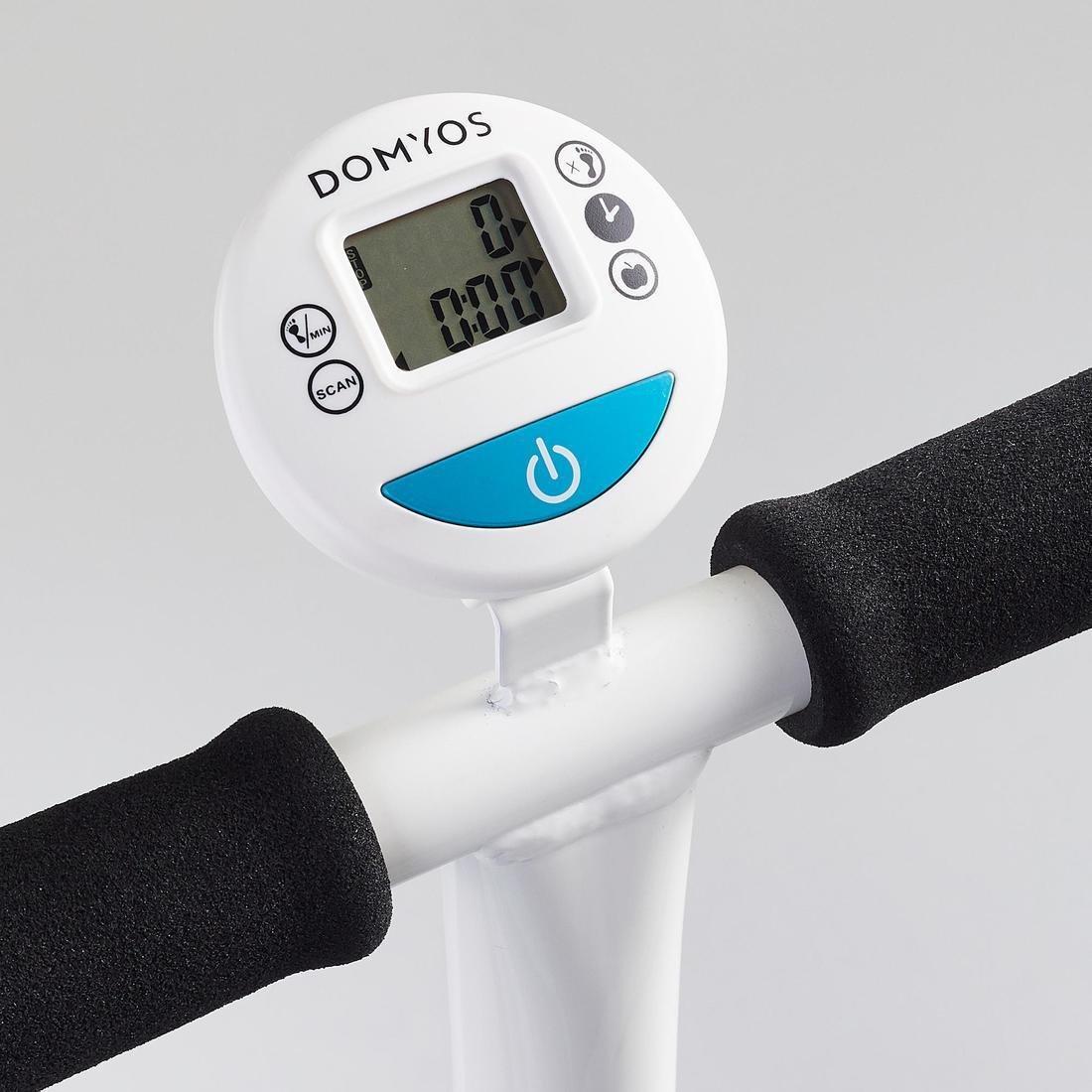 DOMYOS - Stepper Ms120, Ivory/Blue