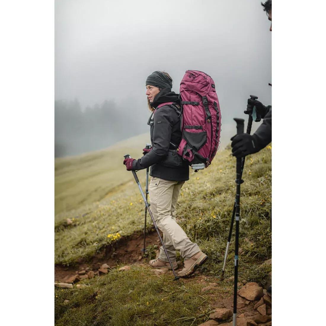 BLACK Women's Softshell MT500 - WINDWARM, , large image number 2