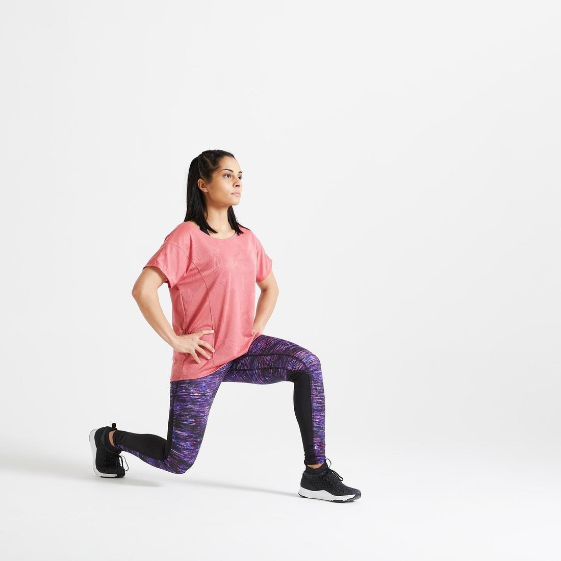 Fitness High-Waisted Shaping Leggings, Asphalt Blue, No Color, large image number 14