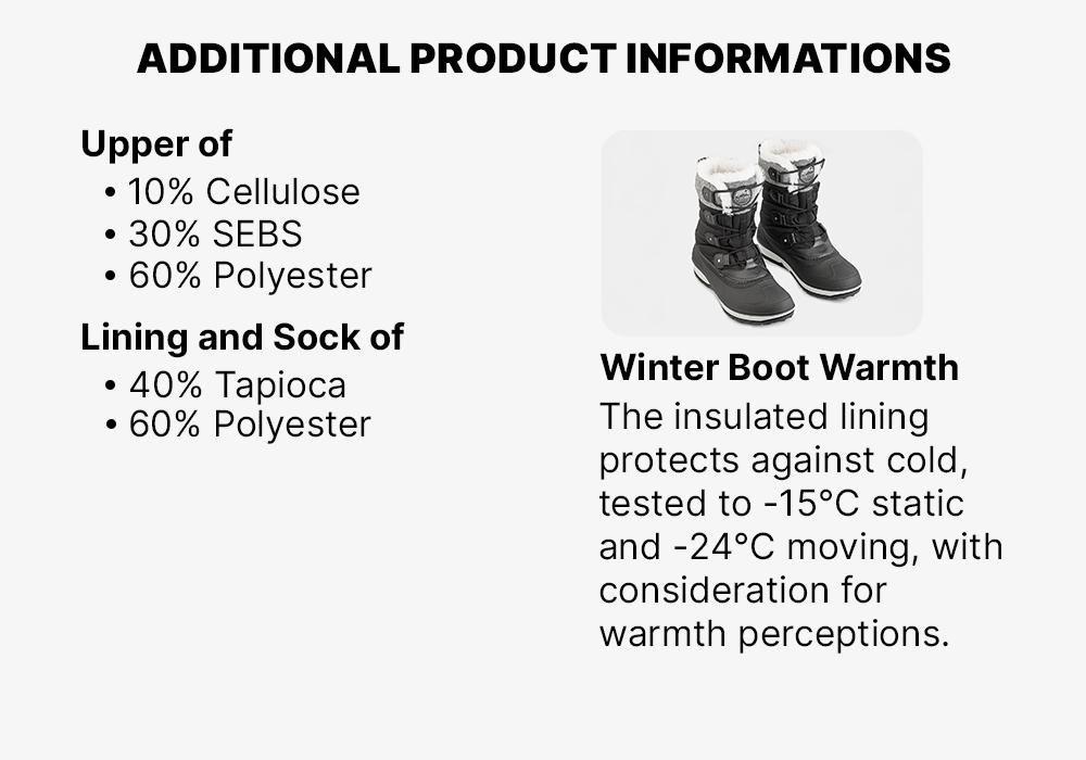 Women Warm Waterproof High Snow Boots - Sh500 X-Warm, Black, , large image number 11