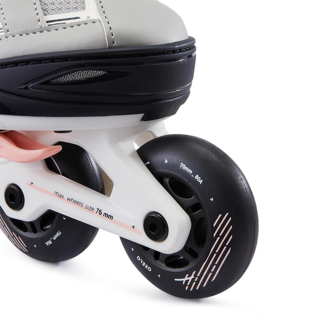 Kids Fit 3 Fitness Skates, Grey, , large image number 3