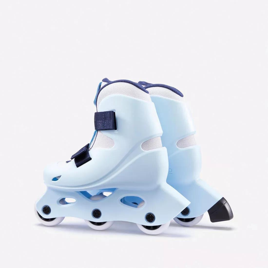 Kids Unisex Skates Learn 100, Blue, No Color, large image number 4