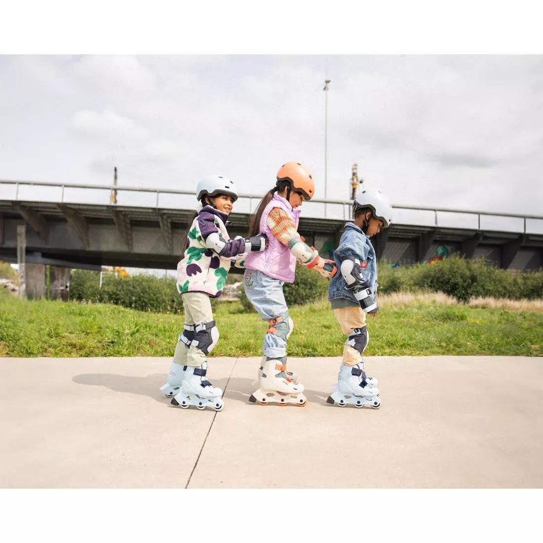 Kids Unisex Skates Learn 100, Beige, No Color, large image number 10