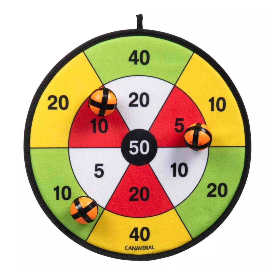 Classic Velcro Dartboard, No Color, large image number 1