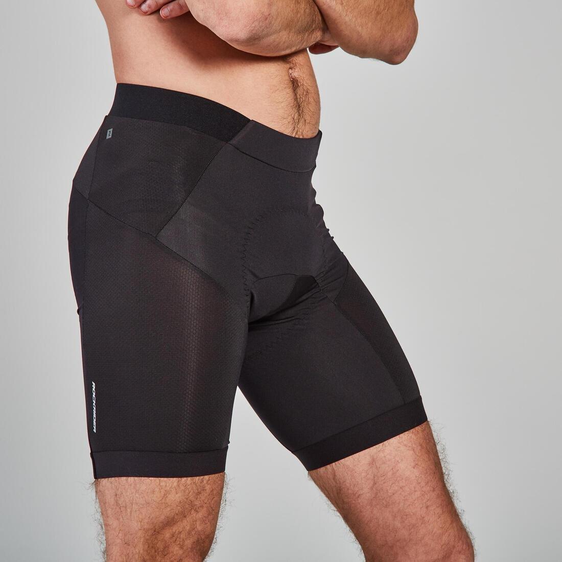 ROCKRIDER - Men's Mountain Bike Undershorts EXPL 500 - Black