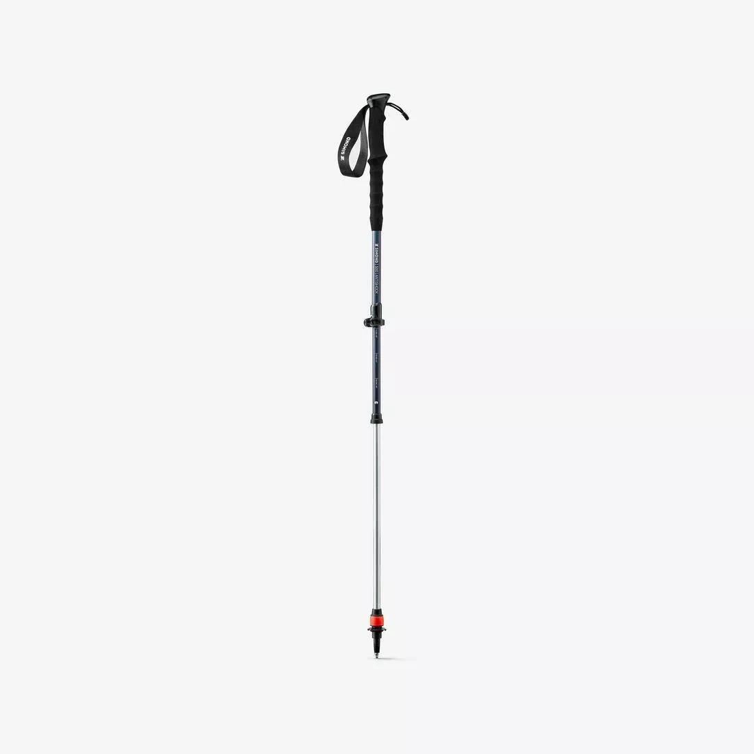 Shock-Absorption Hiking Pole - MT500 Shockproof, Blue, No Color, large image number 3