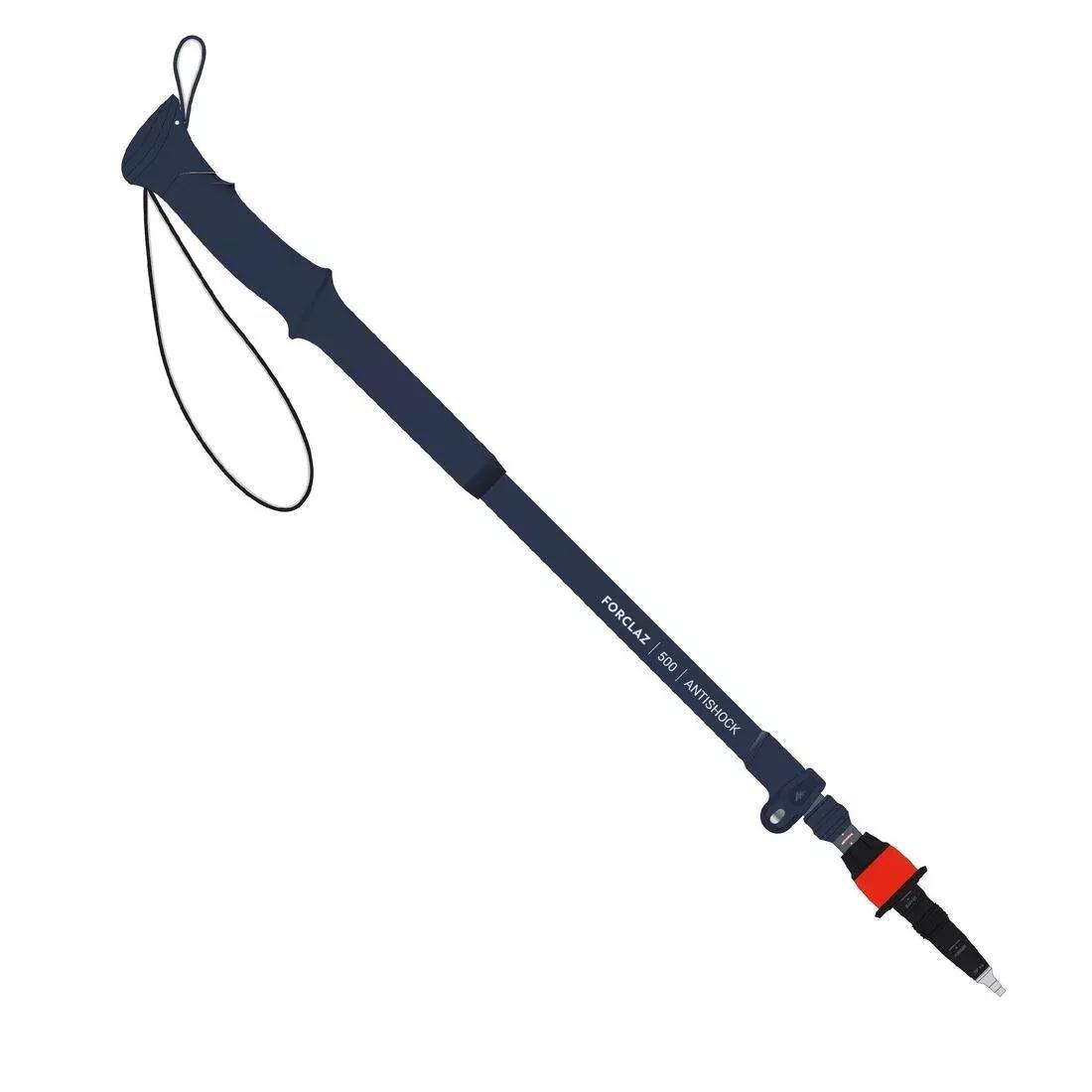Shock-Absorption Hiking Pole - MT500 Shockproof, Blue, No Color, large image number 9