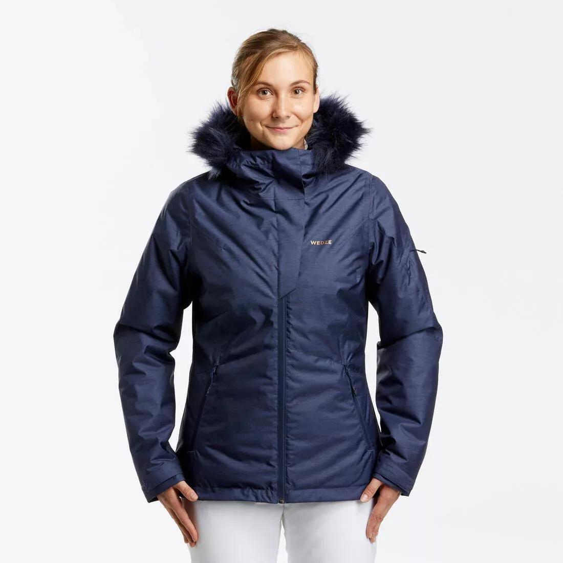 Women Ski Jacket, Navy, No Color, large image number 10