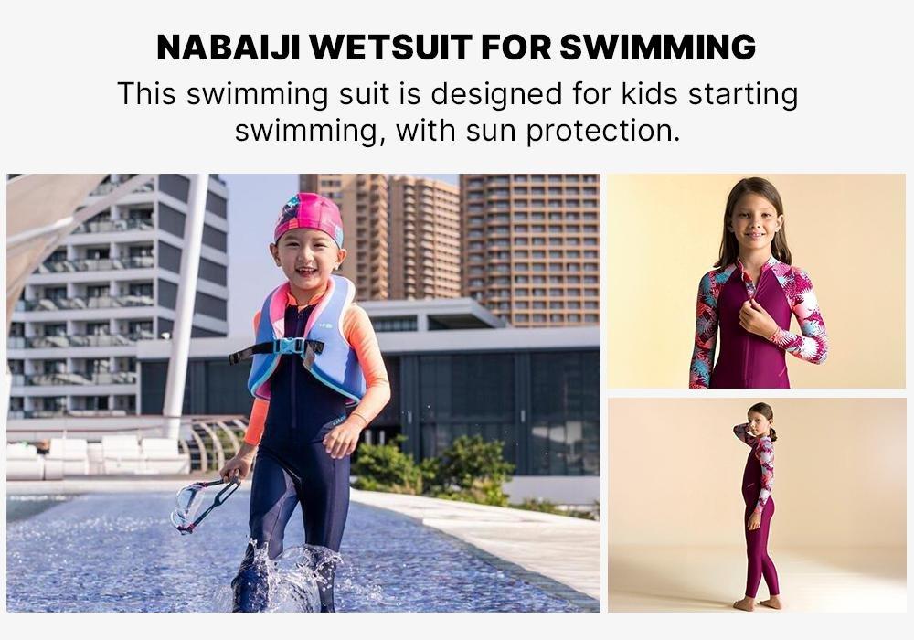 Wetsuit For Swimming Combi Swim, Navy Blue, , large image number 17