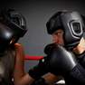 OUTSHOCK - Adult Boxing Open Face Headguard 900, Black
