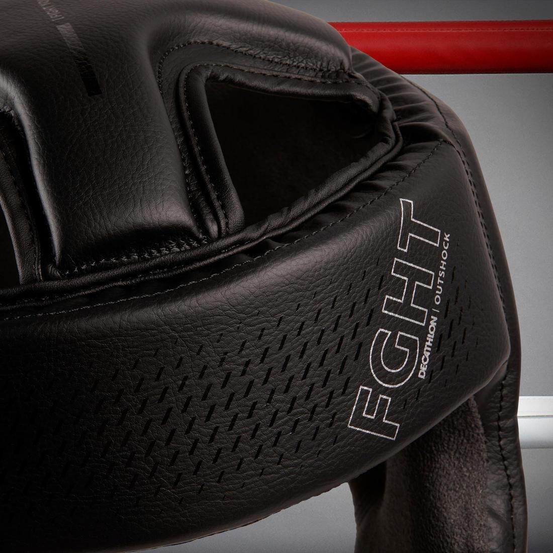 Adult Boxing Open Face Headguard 900, Black, , large image number 13