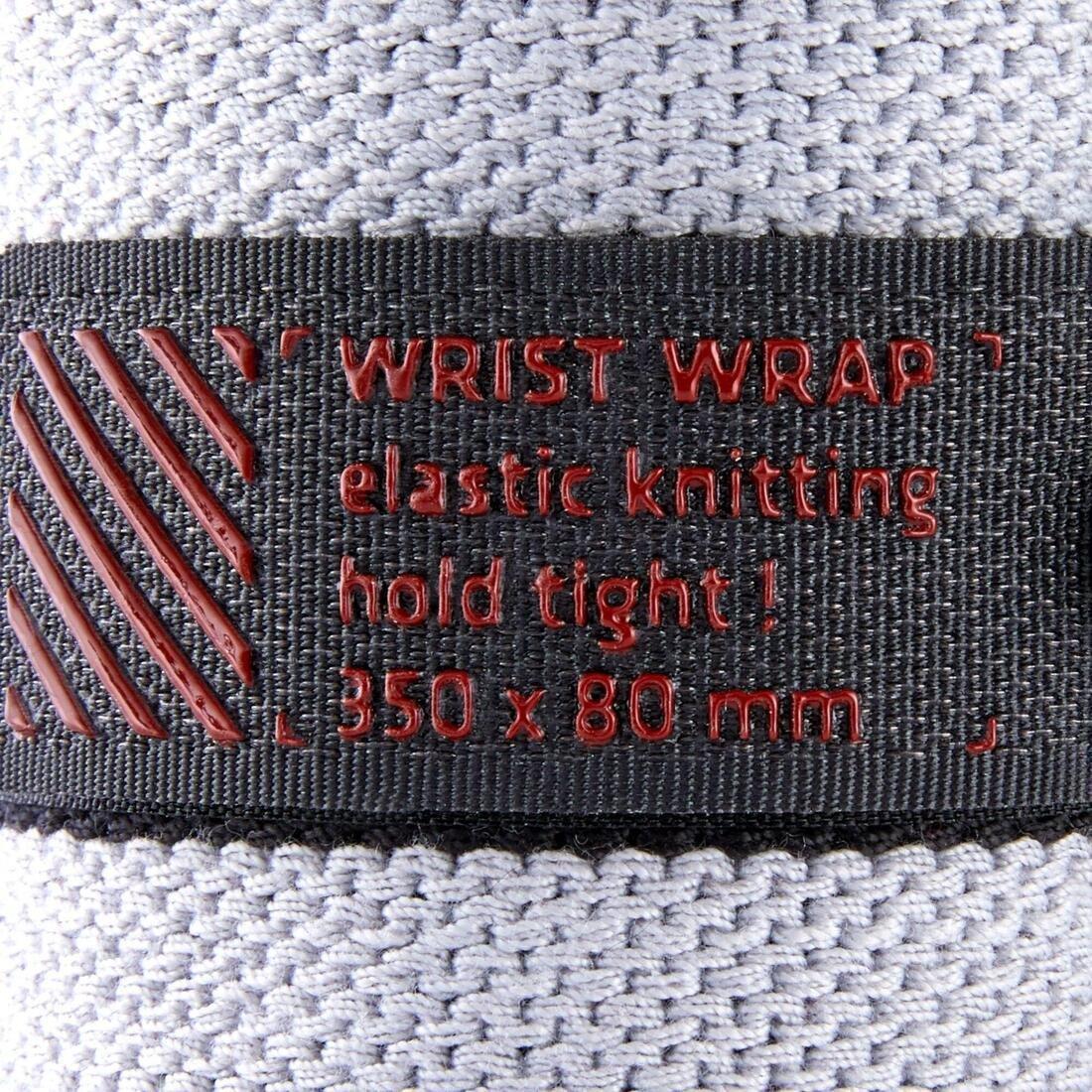 Weight Training Wrist Wrap Strap, Grey, No Color, large image number 4