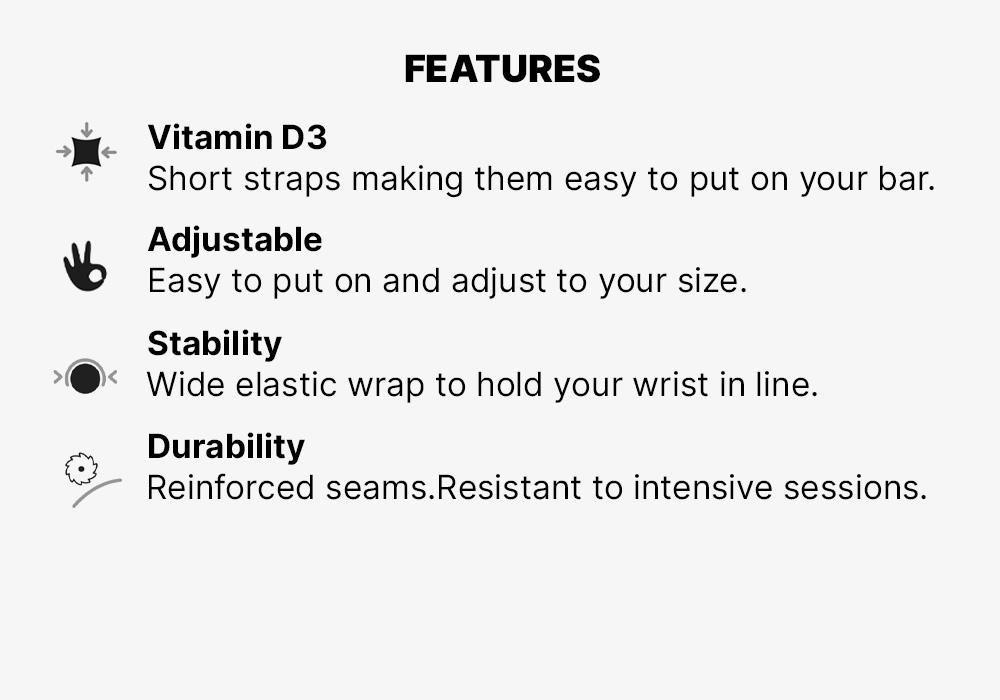 Weight Training Wrist Wrap Strap, Carbon Grey, No Color, large image number 15