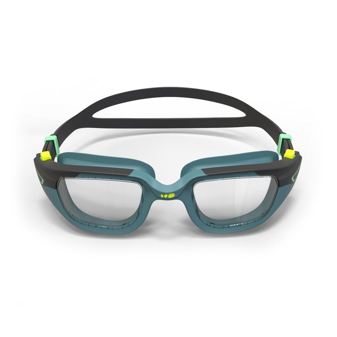 Kids' Swimming Goggles Spirit Smoked Lenses, Blue, No Color, large image number 1