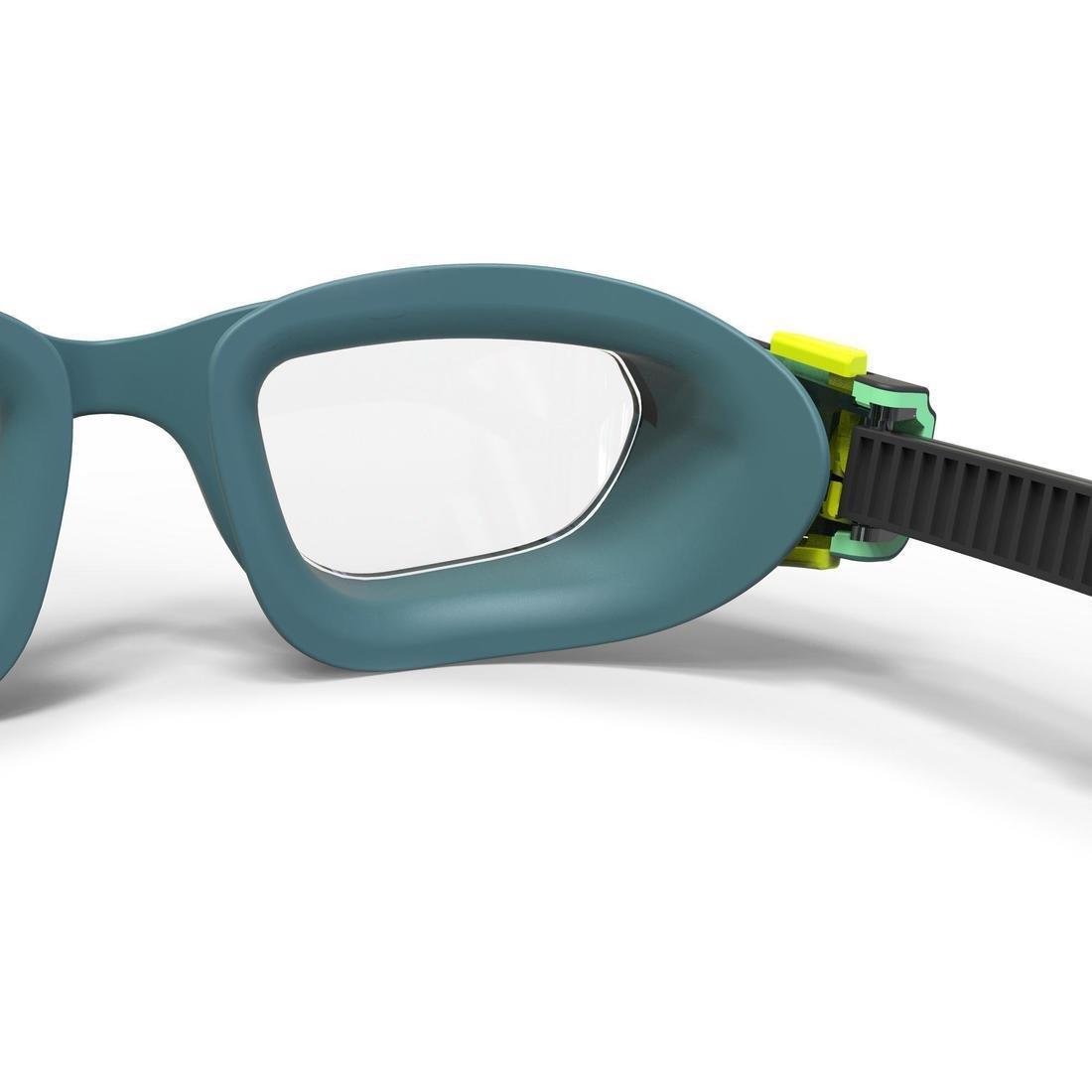 Kids' Swimming Goggles Spirit Smoked Lenses, Blue, No Color, large image number 3