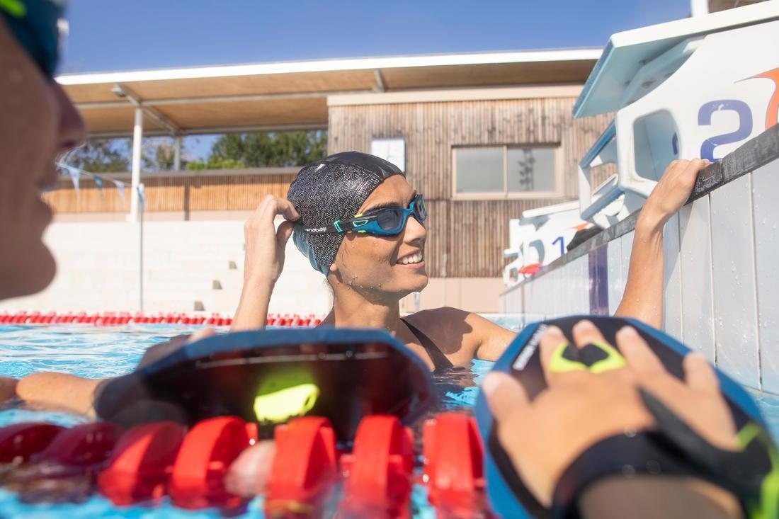 NABAIJI - Kids' Swimming Goggles Spirit Smoked Lenses, Blue