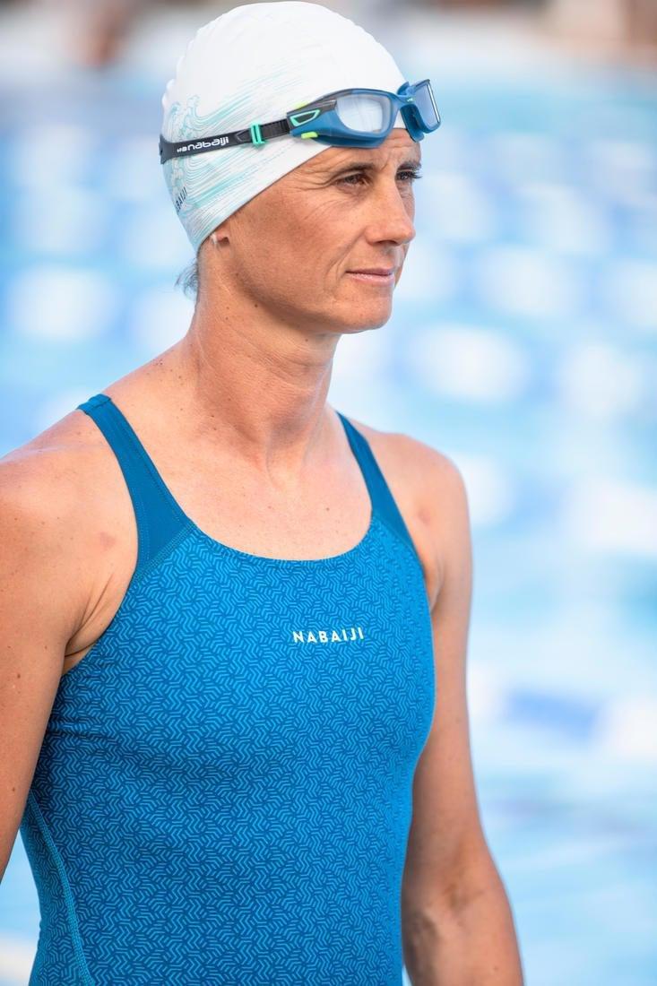 Kids' Swimming Goggles Spirit Smoked Lenses, Blue, No Color, large image number 11