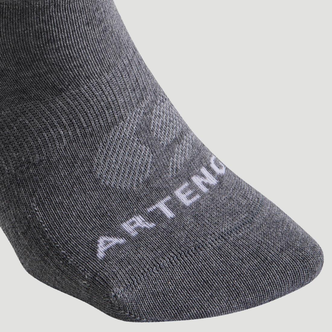 ARTENGO - Low Sports Socks Tri-Pack Rs 160, Black