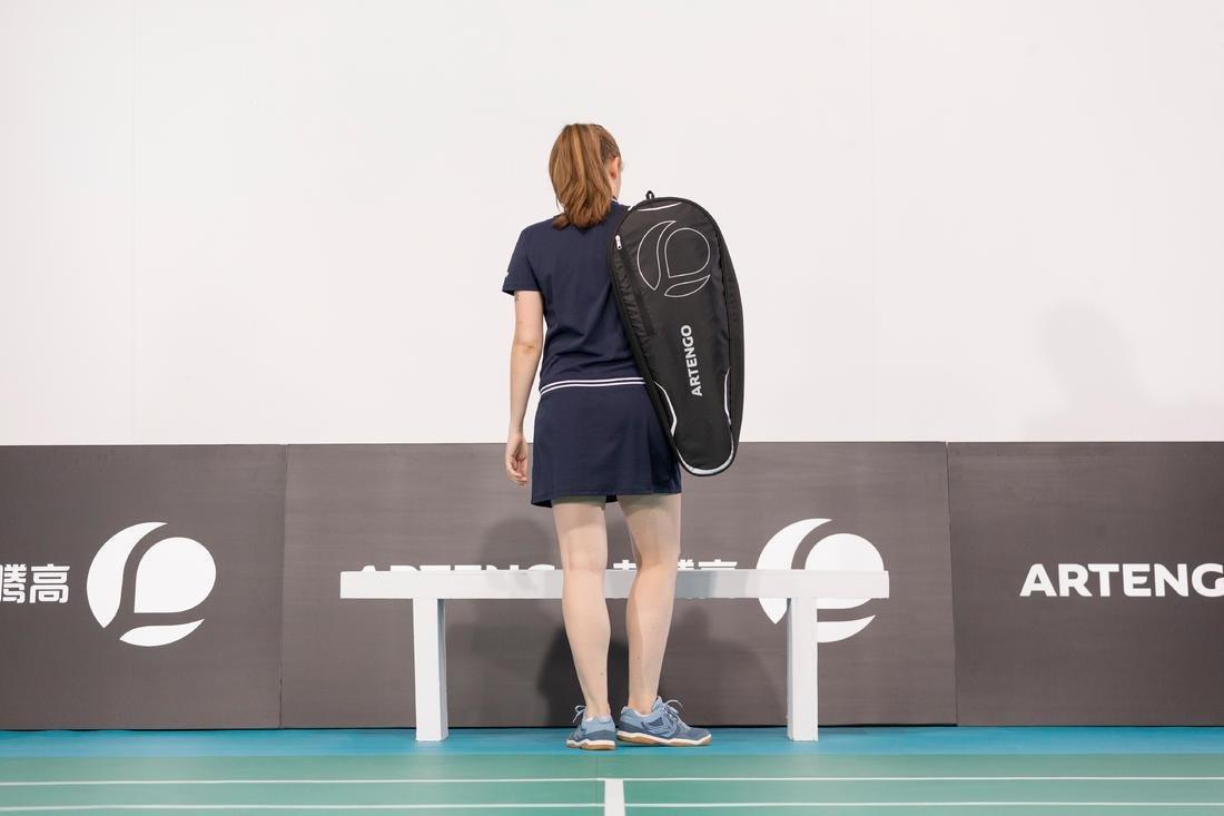 ARTENGO - Tennis Bag , Black