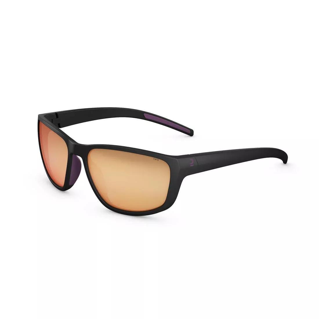 Women's   Hiking Sunglasses - Mh550W - Category 3, Carbon Grey, No Color, large image number 0
