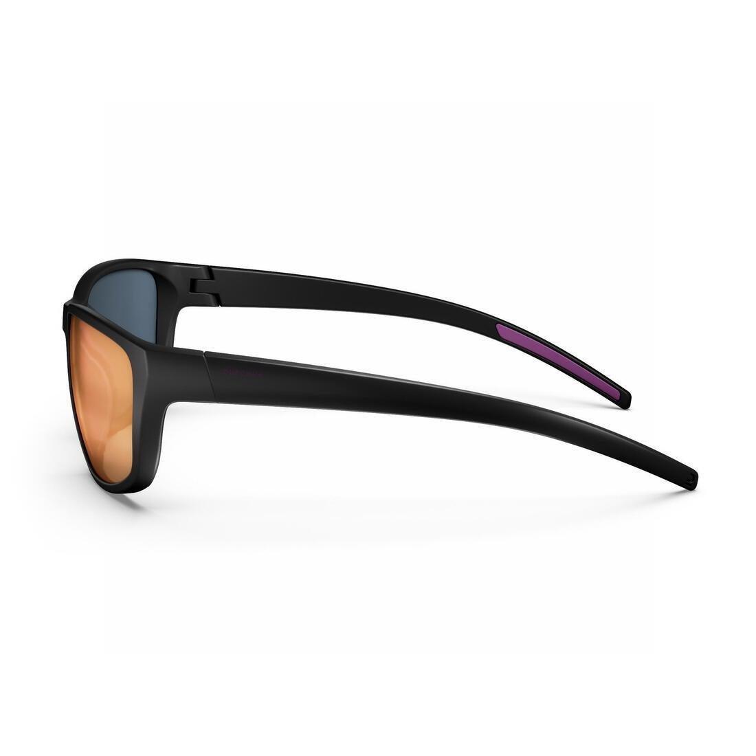 Women's   Hiking Sunglasses - Mh550W - Category 3, Carbon Grey, No Color, large image number 6