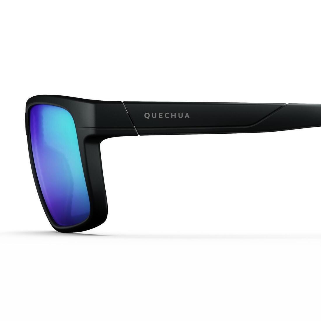 Adult hiking sunglasses MH530 Category, Black, No Color, large image number 2