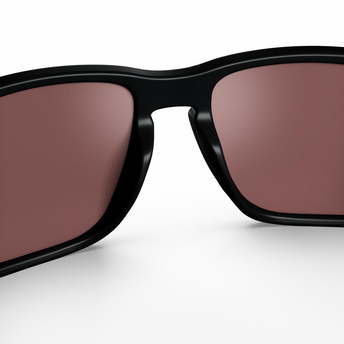 Adult hiking sunglasses MH530 Category, Black, No Color, large image number 4