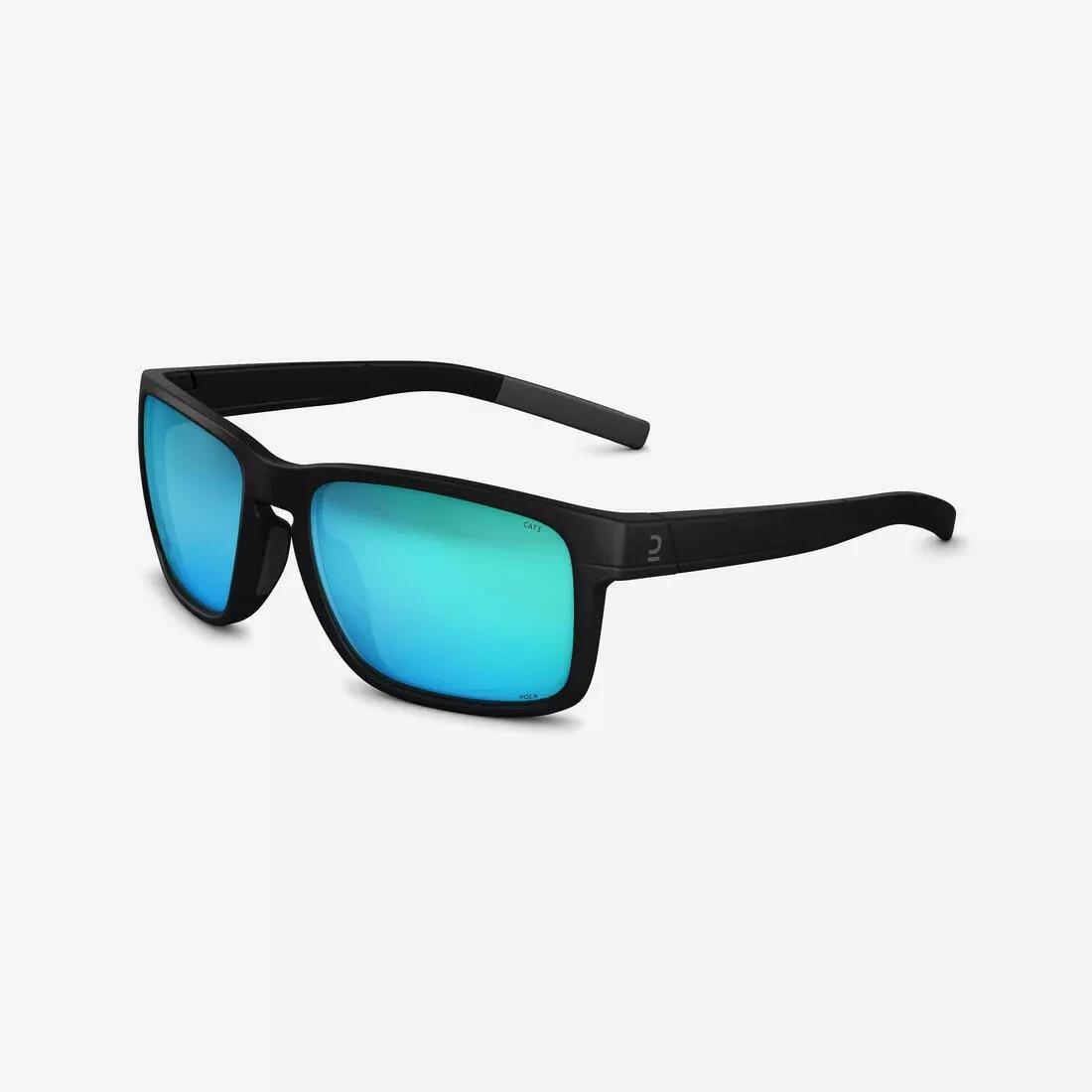 QUECHUA - Adults Sunglasses, Category 3, Black