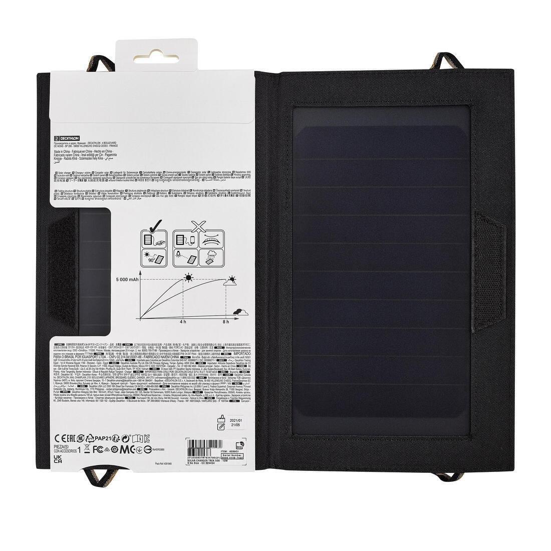 Portable Usb Solar Panel - Slr 500 - 10W, No Color, large image number 2