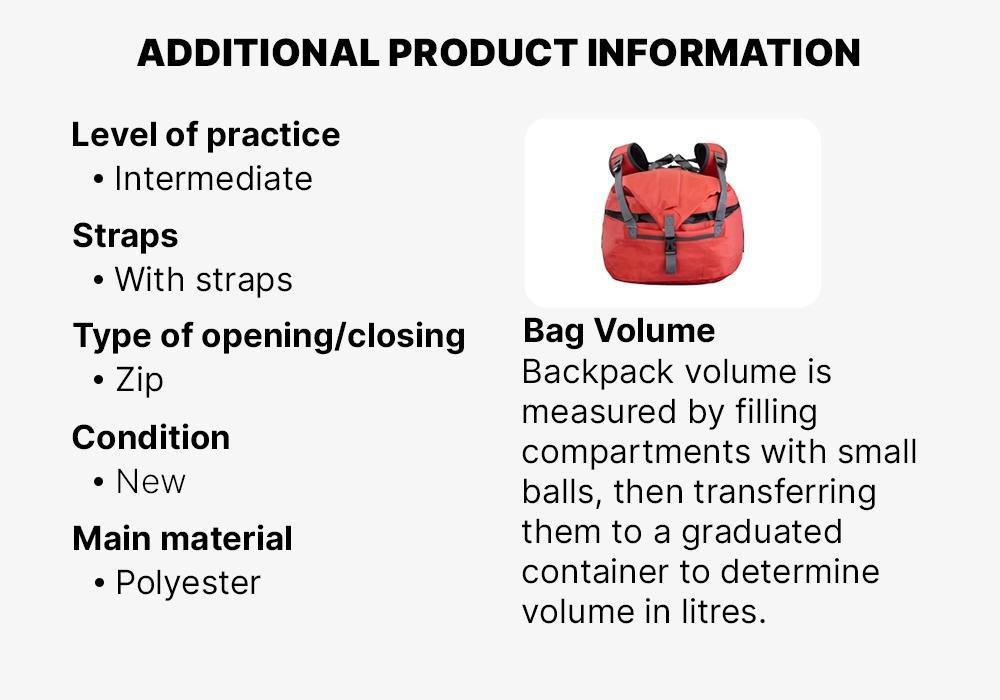 BRICK RED Waterproof Trekking Carry Bag - 80 L to 120 L - DUFFEL 900 EXTEND WP, No Color, large image number 16