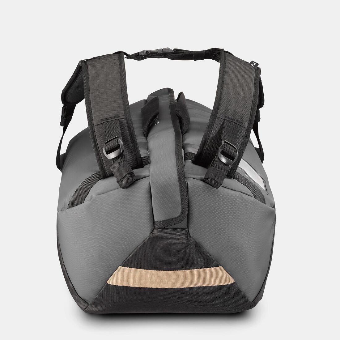 Trekking Duffel Bag - Duffel 100 Basic, Carbon Grey, No Color, large image number 4