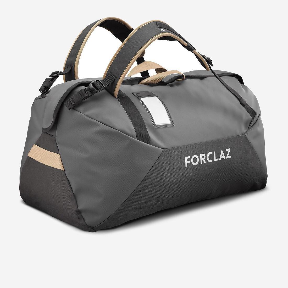 Trekking Carry Bag - 100 L - Duffel 100 Basic, Carbon Grey, No Color, medium